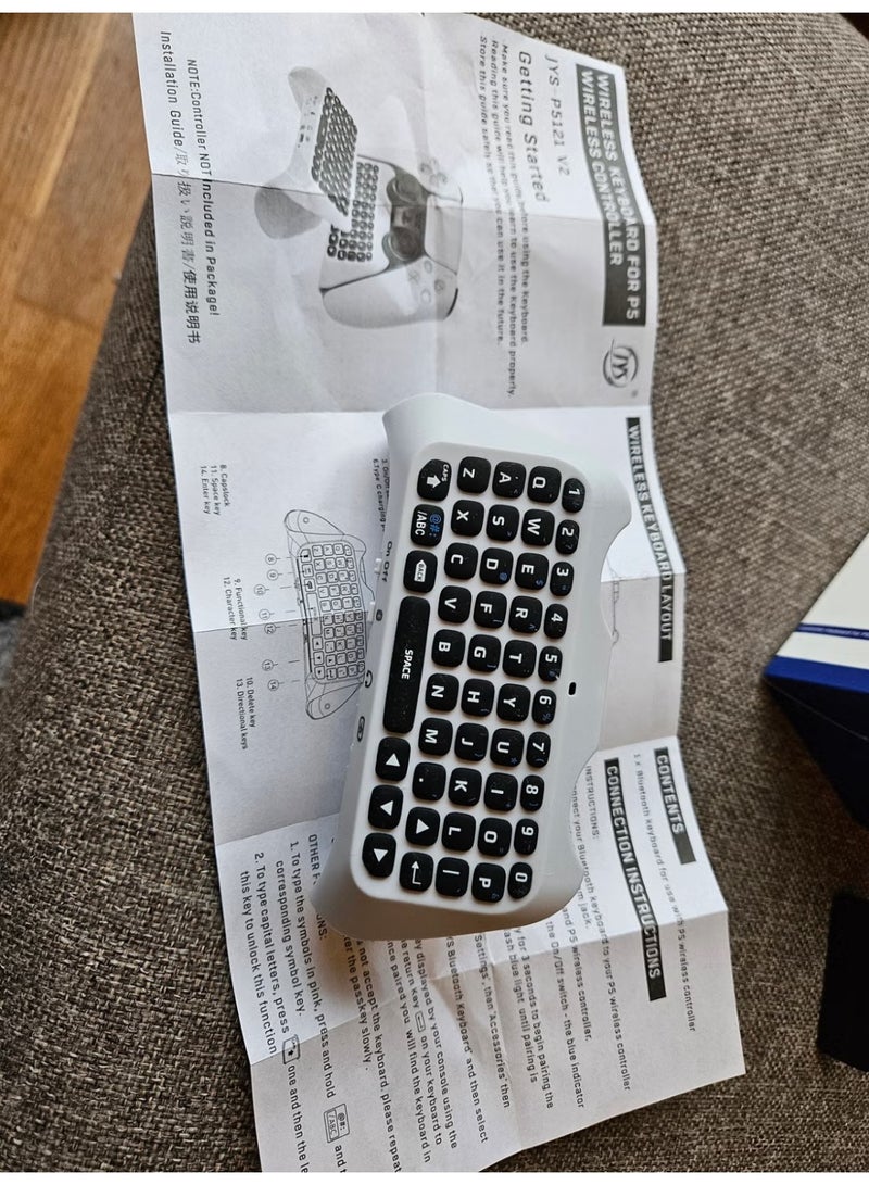 جاي واي إس لوحة مفاتيح وحدة تحكم بلاي ستيشن 5 من JYS - Image 1